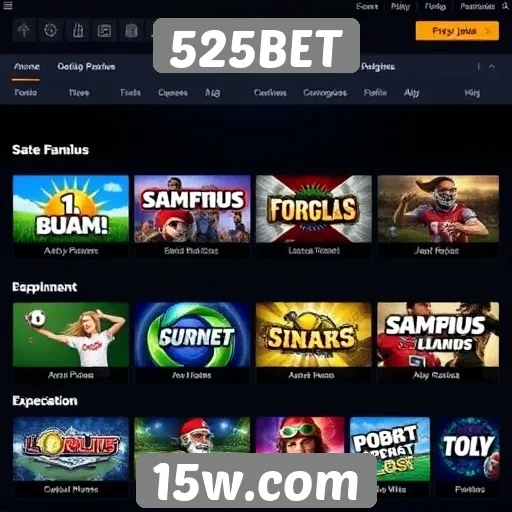 Análise de jogos populares no site 525BET
